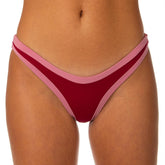 MIX SLIP DONNA  BORDEAU